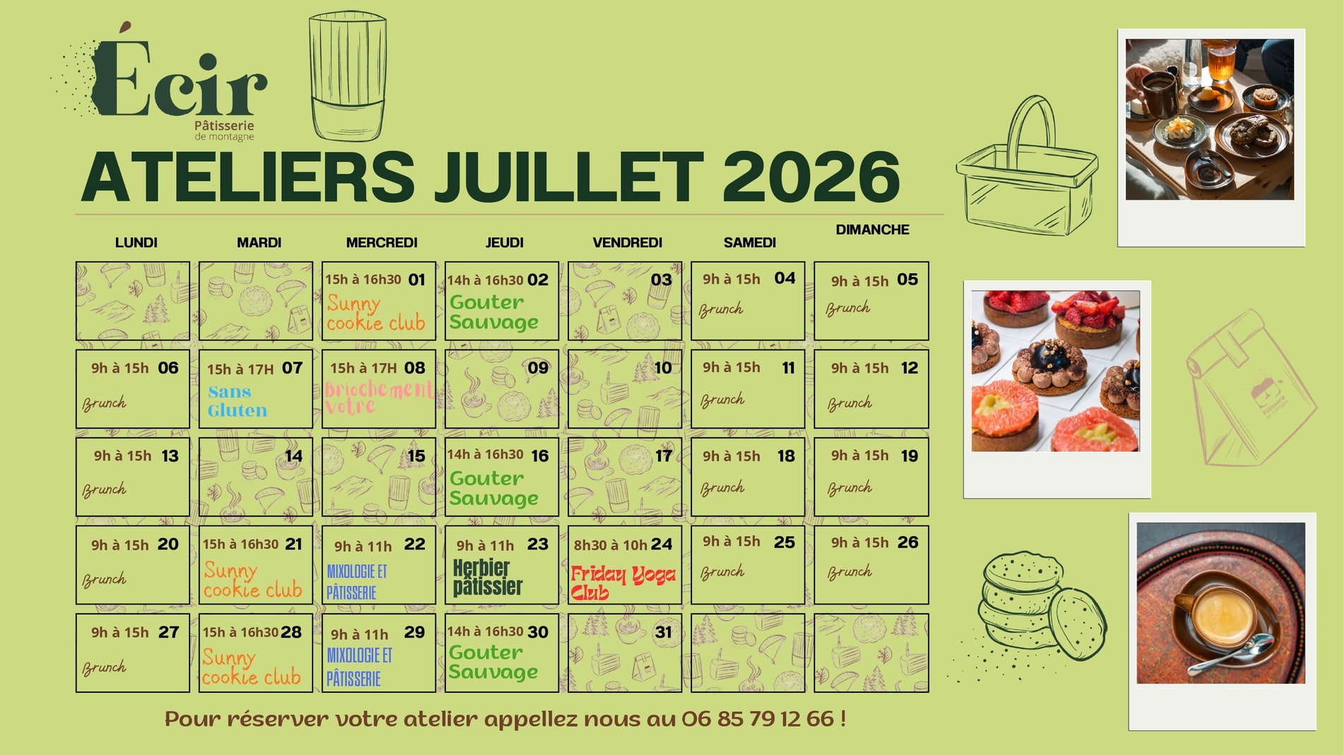 Ateliers Juillet 2026 - Patisserie Ecir_webV2